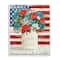 Stupell Industries Americana Flag Festive Bouquet Framed Giclee Art